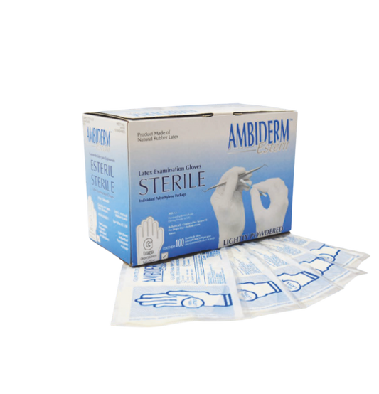 Guantes Esteriles (Quirúrgicos) Ambiderm